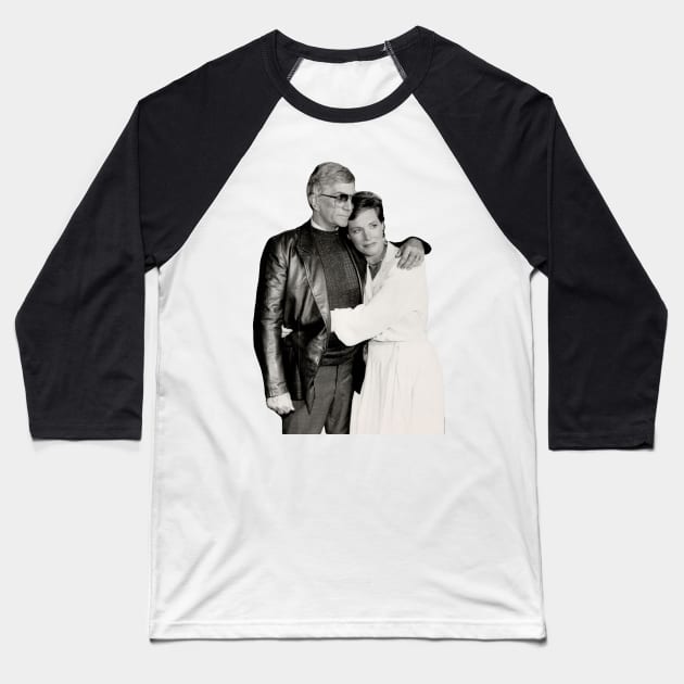 Julie Andrews Blake Edwards - Couple Goals Baseball T-Shirt by baranskini